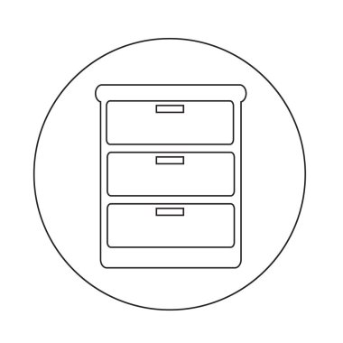 soyut gardırop simgesi