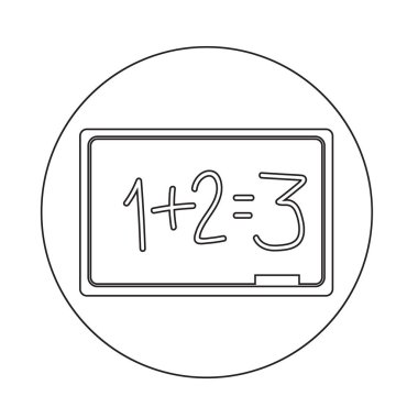 soyut Blackboard simgesi