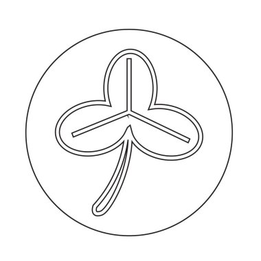 soyut yaprak simgesi