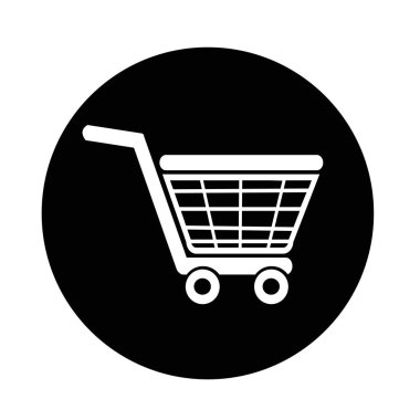 soyut alışveriş simgesi