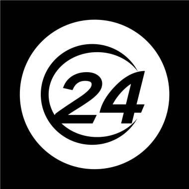 24 Saat simgesi
