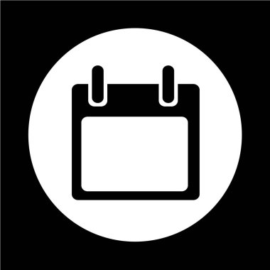 soyut takvim simgesini