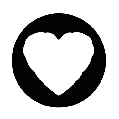 soyut kalp simgesi