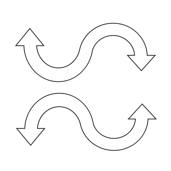 抽象箭头图标 — 图库矢量图片