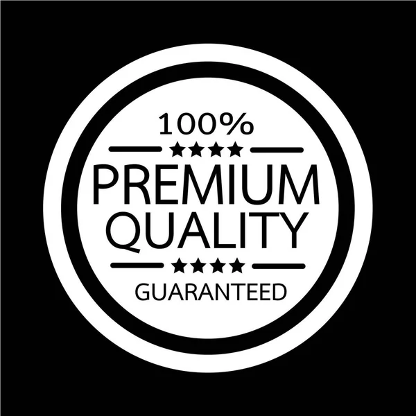 Icono de insignia Premium Quality — Archivo Imágenes Vectoriales