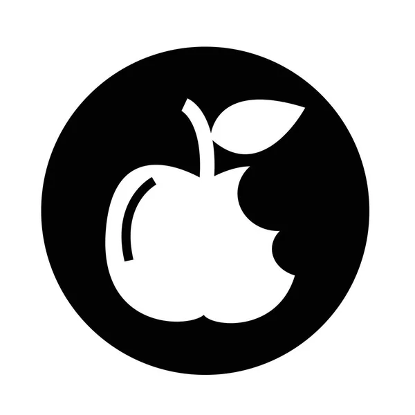 Resumen Icono de Apple — Vector de stock