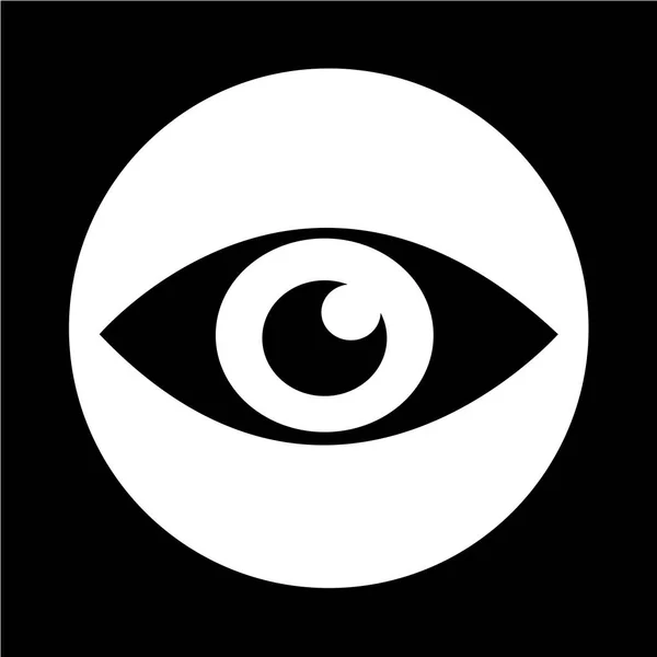 Icono del ojo abstracto — Archivo Imágenes Vectoriales