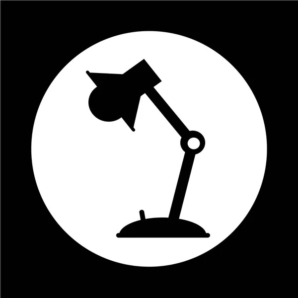 Icono de lámpara abstracta — Vector de stock