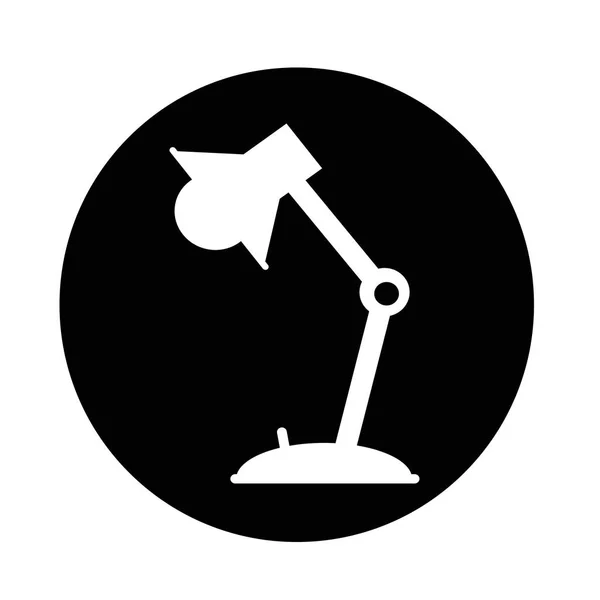 Icono de lámpara abstracta — Vector de stock