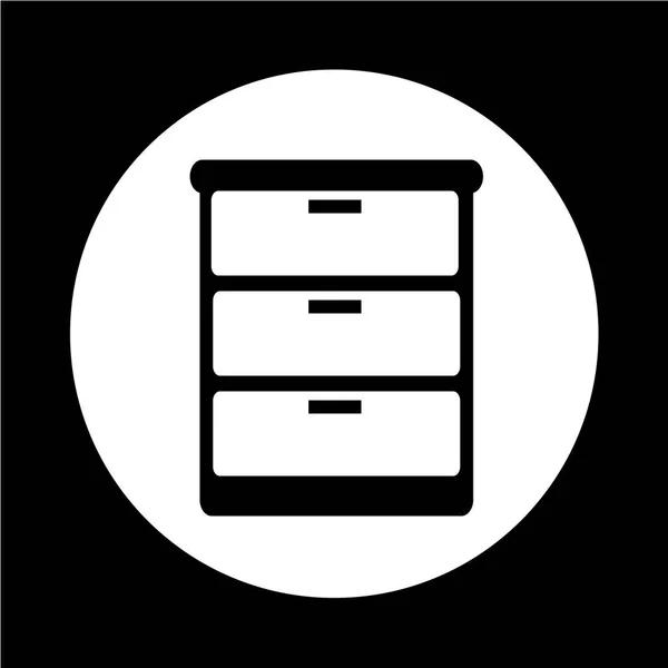 Abstracte kledingkast pictogram — Stockvector
