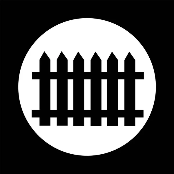 Icône de clôture abstraite — Image vectorielle