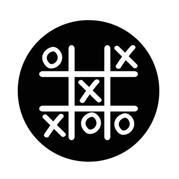 Abstracte x o pictogram — Stockvector