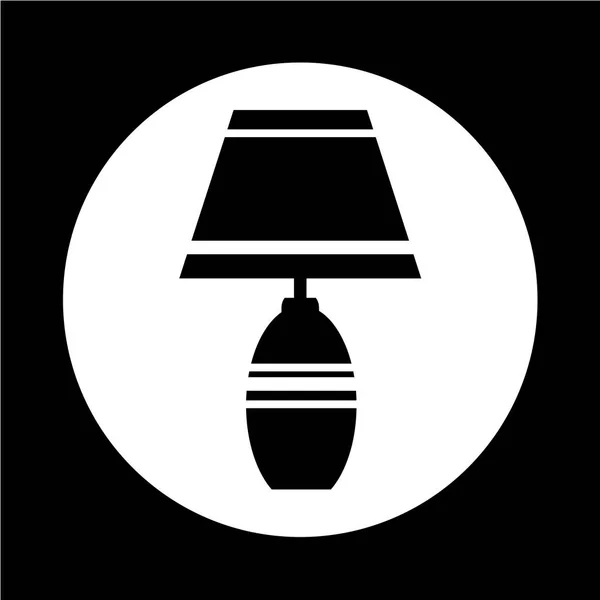 Icono de lámpara doméstica — Archivo Imágenes Vectoriales