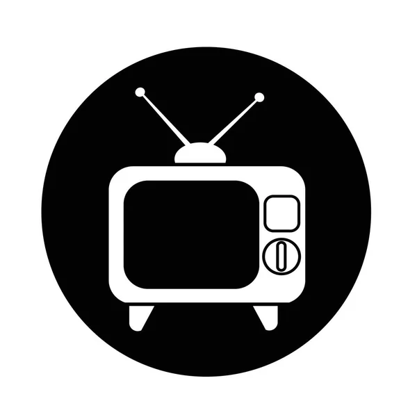 Abstraktes TV-Symbol — Stockvektor