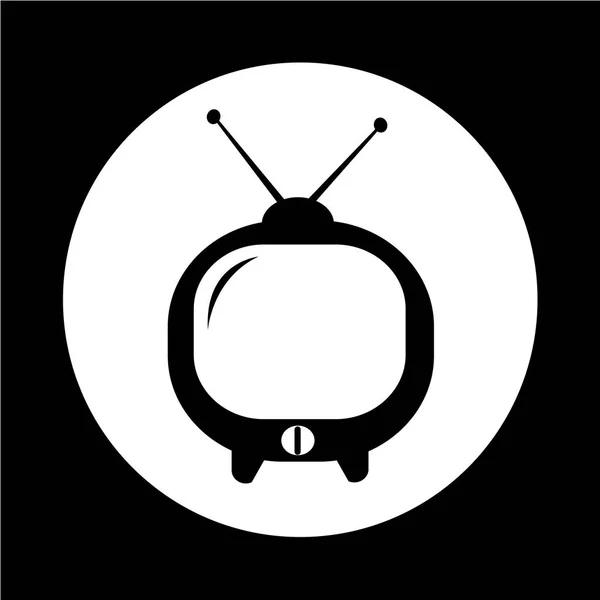 Abstraktes TV-Symbol — Stockvektor