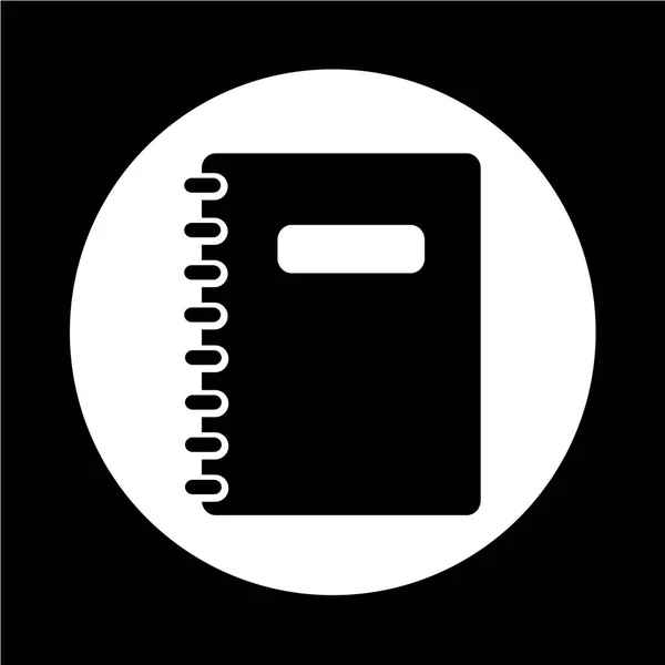 Abstracte notebook pictogram — Stockvector