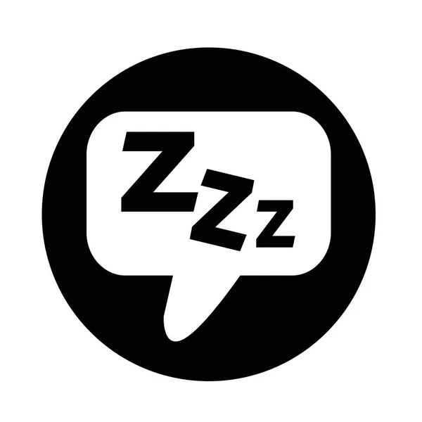 Abstrait Icône du sommeil — Image vectorielle