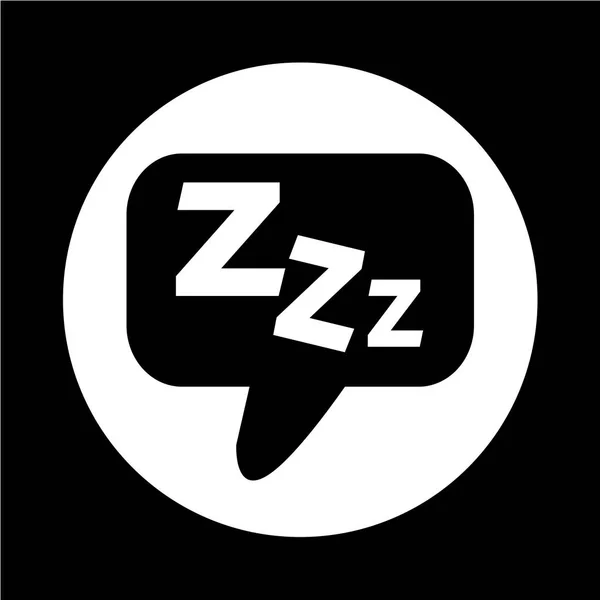 Спящая икона — стоковый вектор