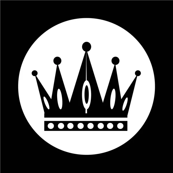 Soyut Crown simgesi — Stok Vektör