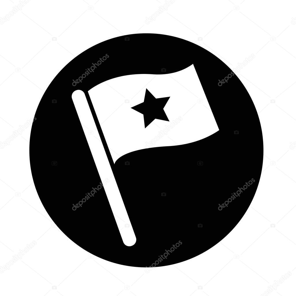abstract flag icon