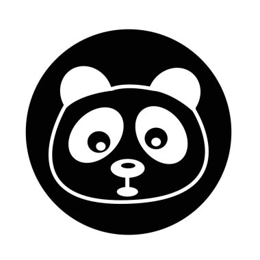Panda yüz simgesi