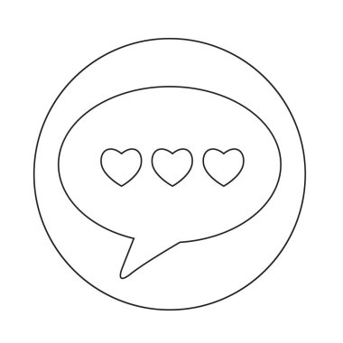 Kalpler basit simgesi