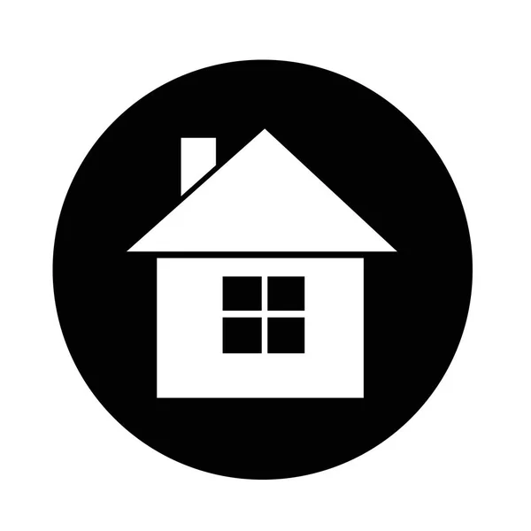 Ícone simples da casa —  Vetores de Stock