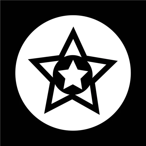 Estrella icono favorito — Archivo Imágenes Vectoriales