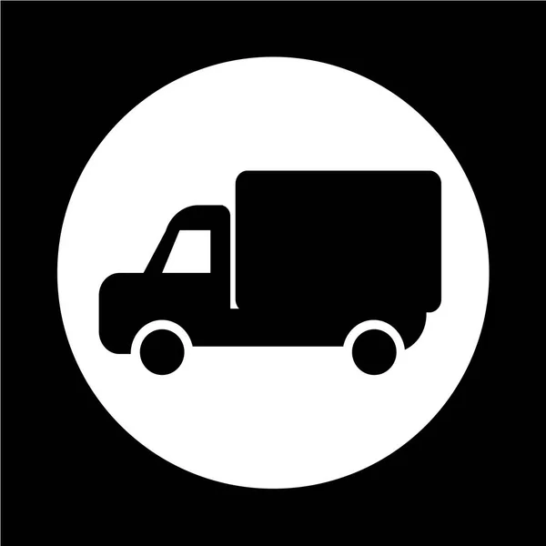 Truck simple Icon — Stock Vector