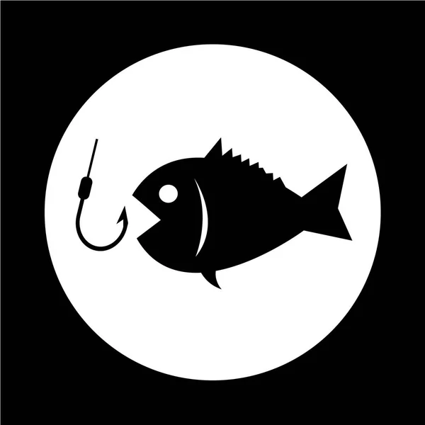 Pesca icono simple — Vector de stock