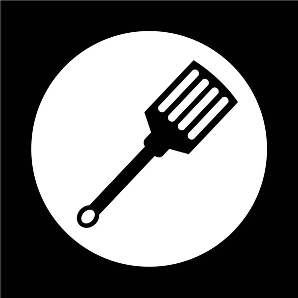 Icône de spatule de cuisine — Image vectorielle