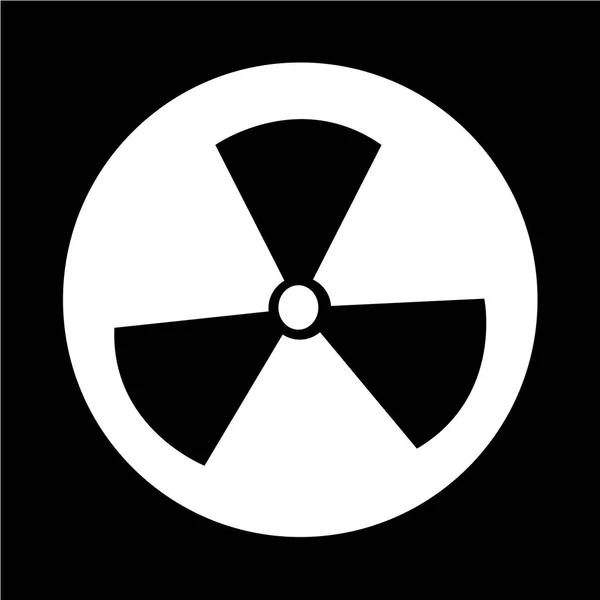 Symbol für Radioaktivität — Stockvektor