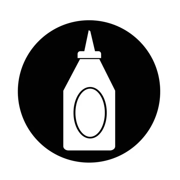 Butelki ketchupu ikona — Wektor stockowy