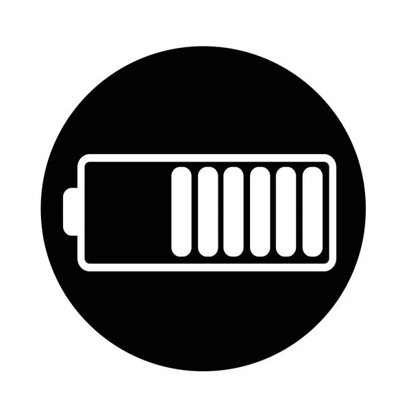 Symbol für Batterie — Stockvektor