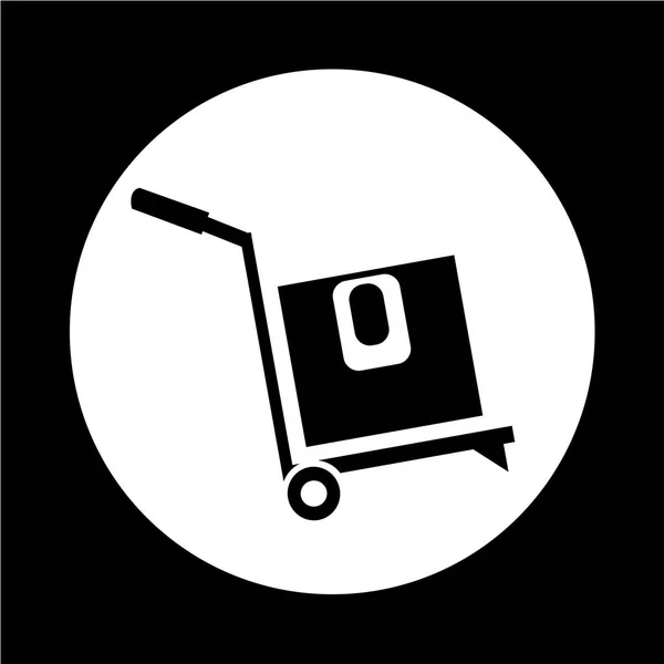 Κουτί Logistic εικονίδιο — Διανυσματικό Αρχείο
