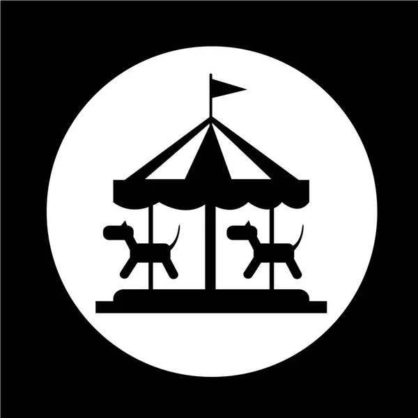 Carrousel icône simple — Image vectorielle