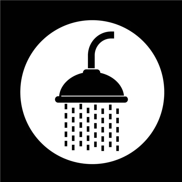 Проста ікона showerhead — стоковий вектор