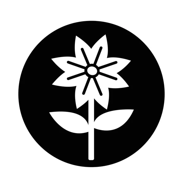 Flor icono simple — Archivo Imágenes Vectoriales