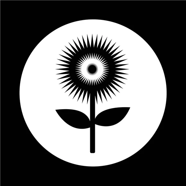 Blume einfaches Symbol — Stockvektor