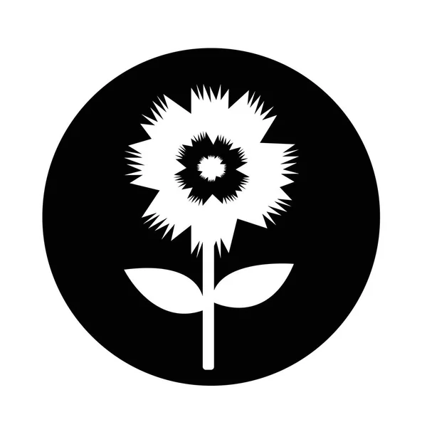 Blume einfaches Symbol — Stockvektor