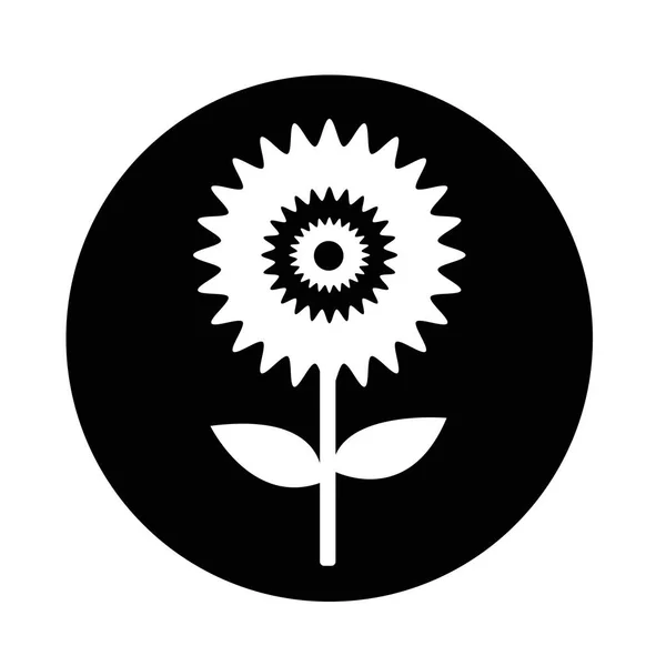 Blume einfaches Symbol — Stockvektor