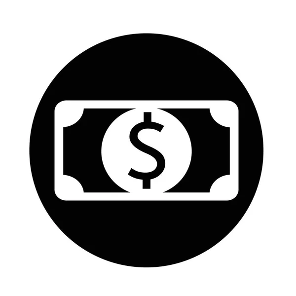 Geld einfaches Symbol — Stockvektor