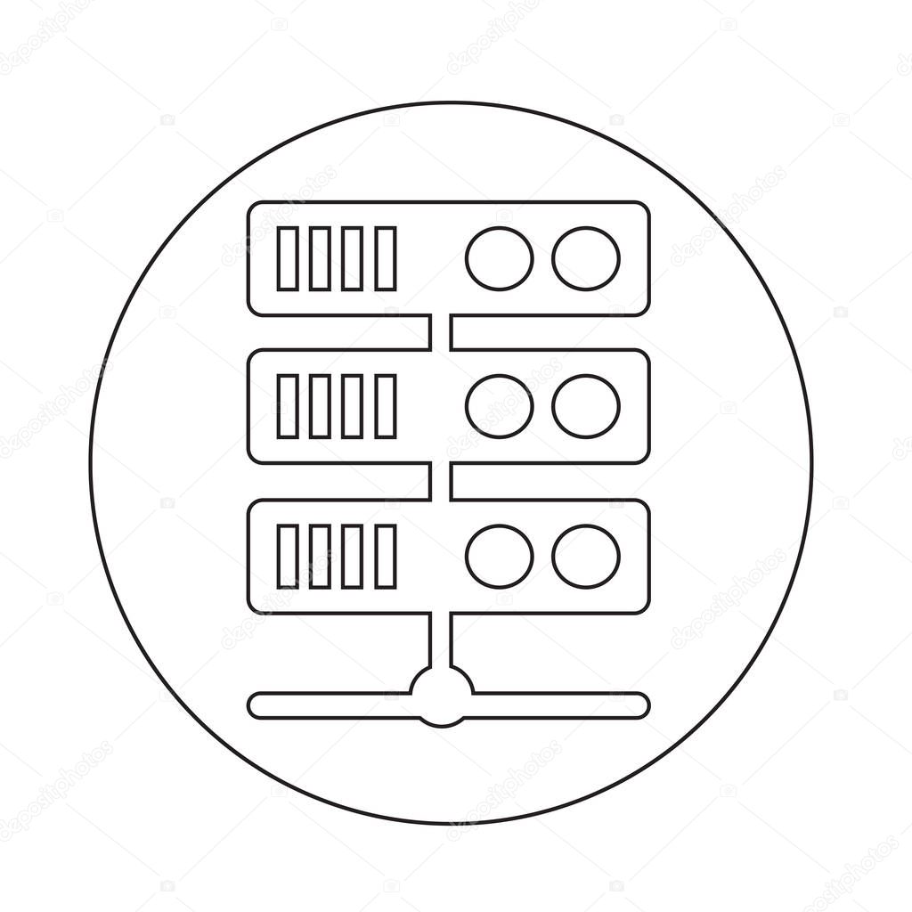 Computer Server Icon