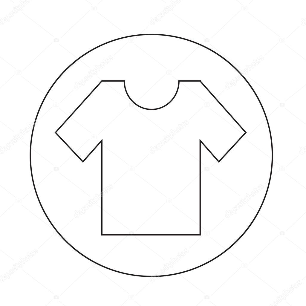 T-shirt simple icon