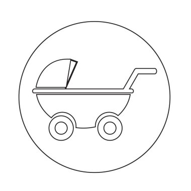 bebek arabası simgesi