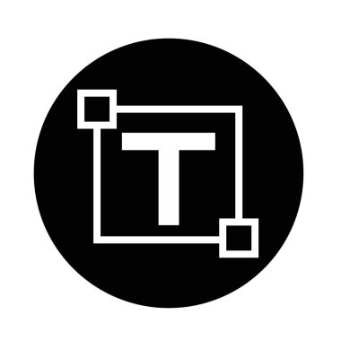 Metin düzenleme mektup simgesi