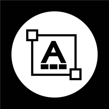 yazı tipi Düzenle mektup simgesi