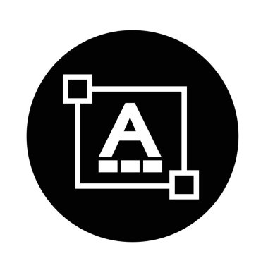 yazı tipi Düzenle mektup simgesi