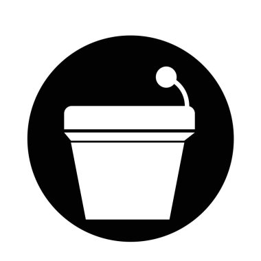 Podyum basit simgesi