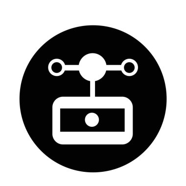 anemometre rüzgar ölçer simgesini